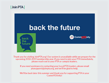 Tablet Screenshot of joinpta.org